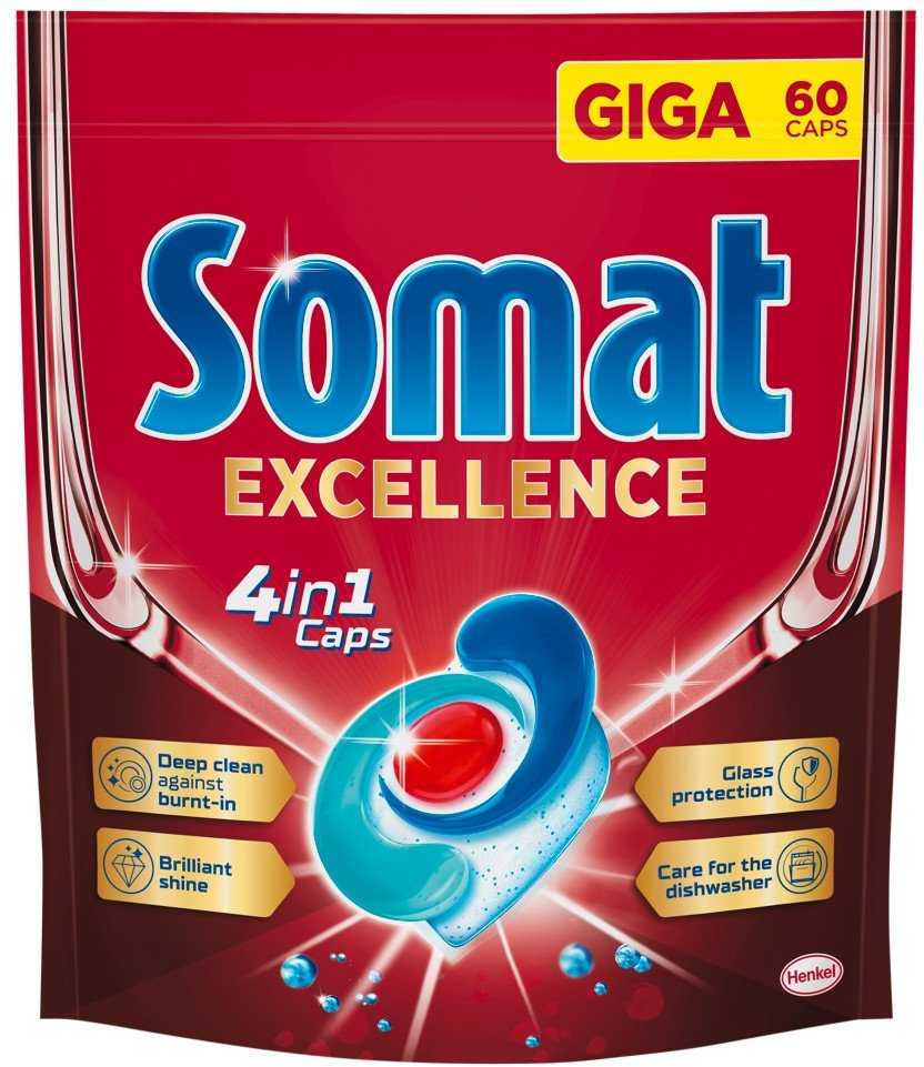 KAPSULĖS INDAPLOV SOMAT EXCELLENCE 60VNT