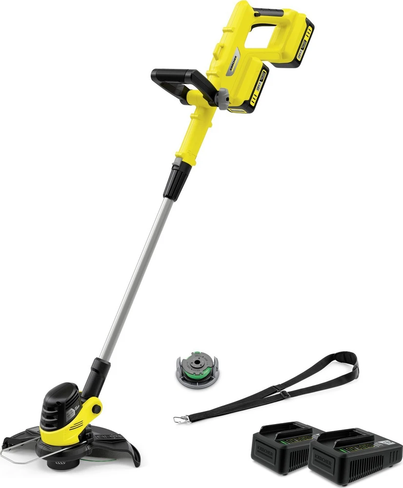 Akumuliatorinė žoliapjovė Karcher LTR 3-18 Dual Baterija Set; 2x18 V; 2x2,0 Ah akum.