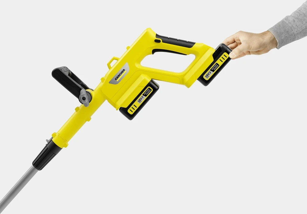 Akumuliatorinė žoliapjovė Karcher LTR 3-18 Dual Baterija Set; 2x18 V; 2x2,0 Ah akum.