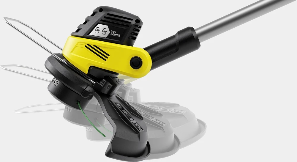 Akumuliatorinė žoliapjovė Karcher LTR 3-18 Dual Baterija Set; 2x18 V; 2x2,0 Ah akum.
