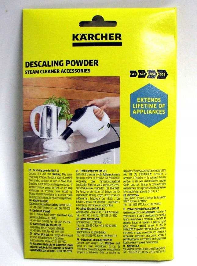 Karcher RM 511 6X17G Kalkių šalinimo milteliai EU