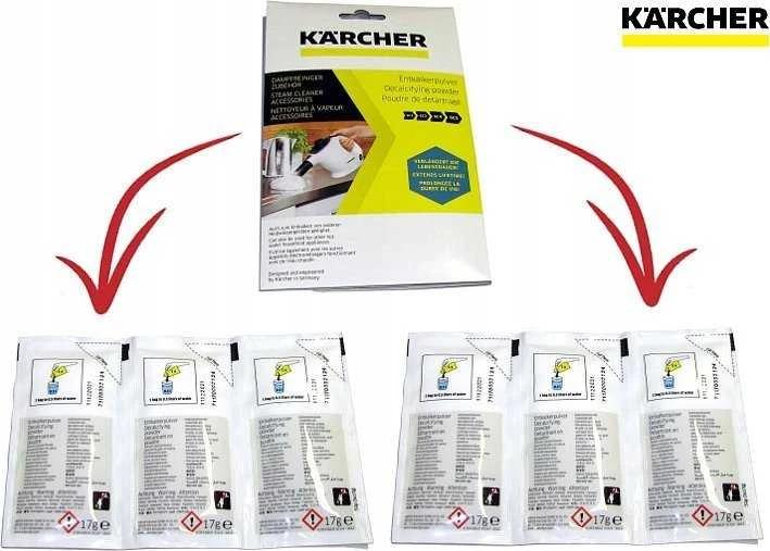Karcher RM 511 6X17G Kalkių šalinimo milteliai EU