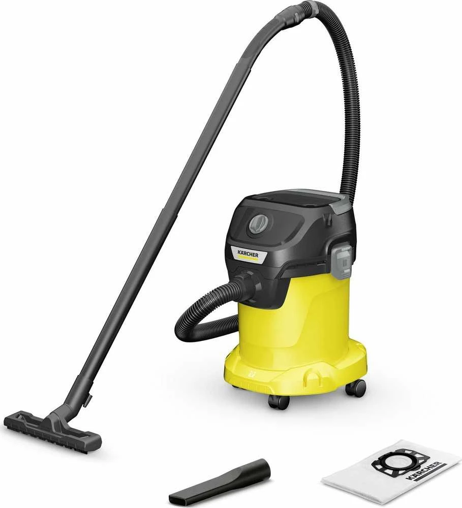 Dulkių siurblys Kärcher KWD 3 V-17/4/20/F 17 L Drum vacuum Dry&wet 1000 W Dust bag