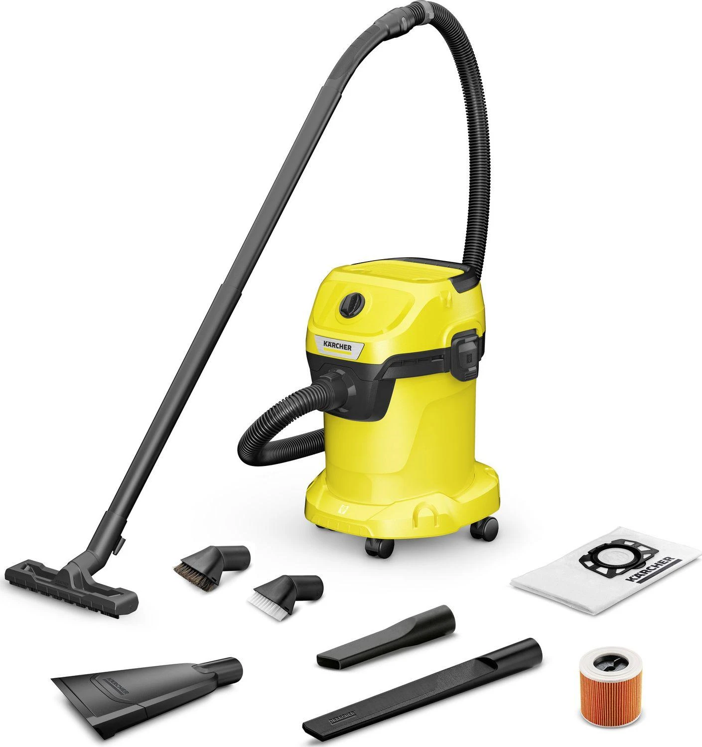 Dulkių siurb. Karcher WD 3 V-17/6/20 Car (YYY) *EU (Ekspozicinė prekė)