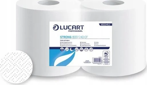 Karen Lucart Strong 800/240 CF - Valymo ritinys, 2 sluoksniai, 240 m, celiuliozė - 2 ritinėliai