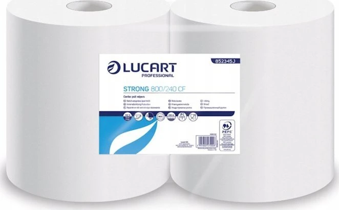 Karen Lucart Strong 800/240 CF - Valymo ritinys, 2 sluoksniai, 240 m, celiuliozė - 2 ritinėliai