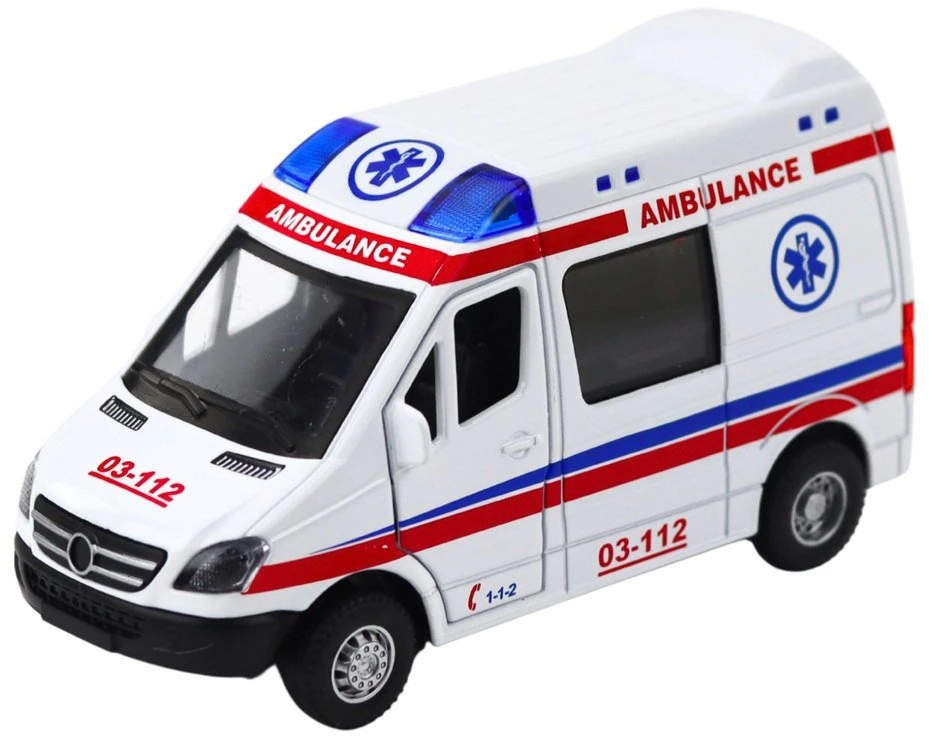 Lean Toys Greitoji pagalba 1:32 su šviesomis ir garsu