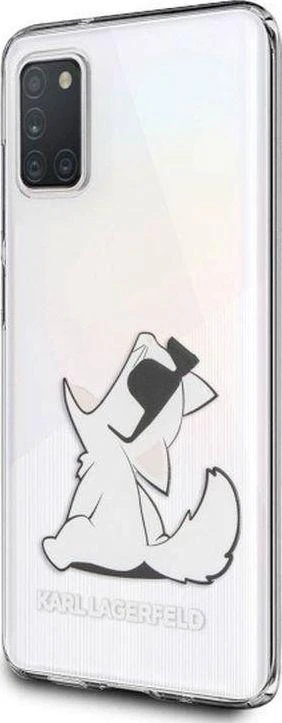 Karl Lagerfeld KLHCA31CFNRC A31 A315 kietas dėklas skaidrus Choupette Fun