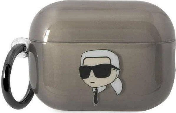 Karl Lagerfeld AirPods Pro 2 dėklas su karabinų žiedu