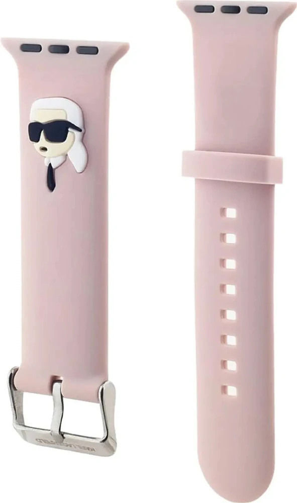 Karl Lagerfeld Karl Head NFT laikrodžio apyrankė Watch 38/40/41 rožinės spalvos