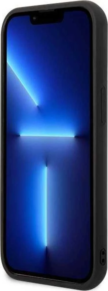 Karl Lagerfeld KLHCP14M3DRKHNK Apple iPhone 14 Plus / 15 Plus 6.7″ juodos spalvos kietas dėklas Rubber Choupette 3
