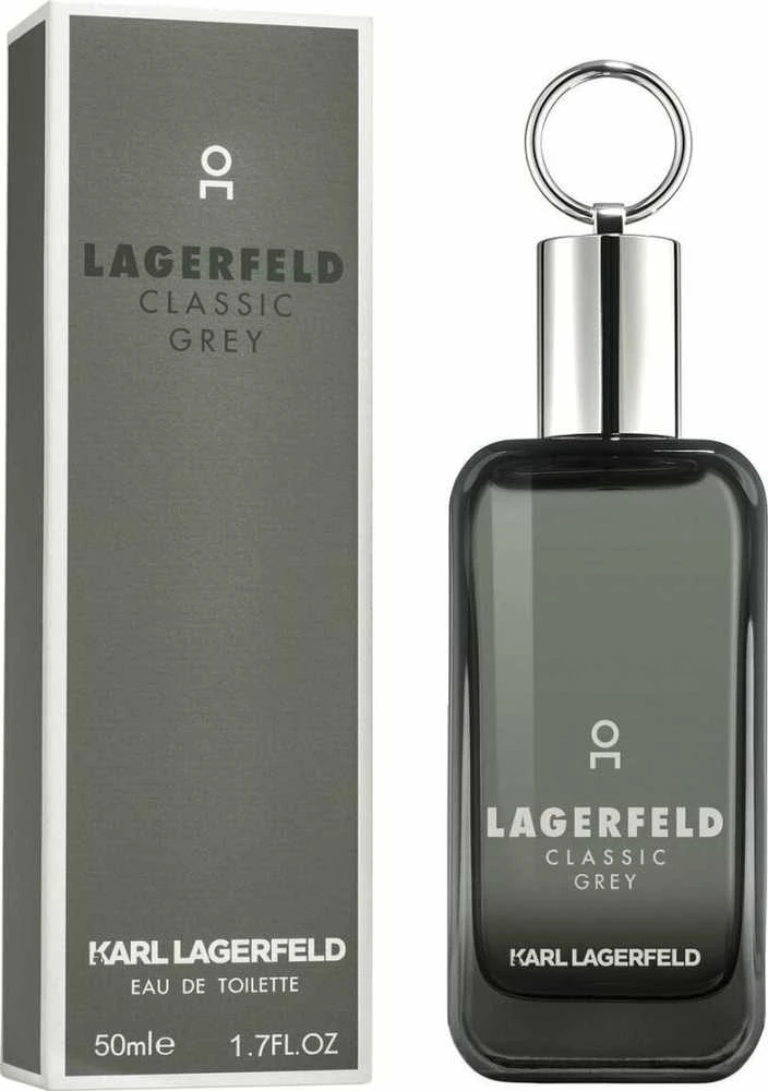 Karl Lagerfeld Classic Pilkas EDT tualetinis vanduo vyrams, 50 ml