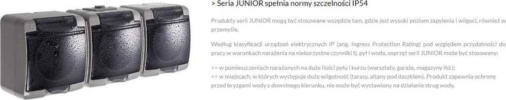 Karlik Lizdas double Junior su/u dūmų sklendė raudona (4GHE-2d)