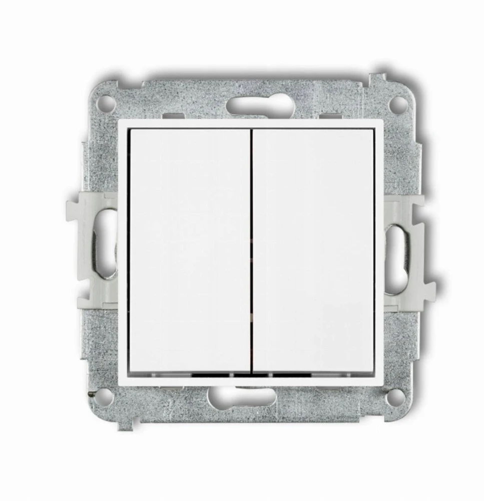 Karlik Elektrotechnik 25IWP-2 ICON Žvakidės jungiklio mechanizmas baltas matinis 25IWP-2