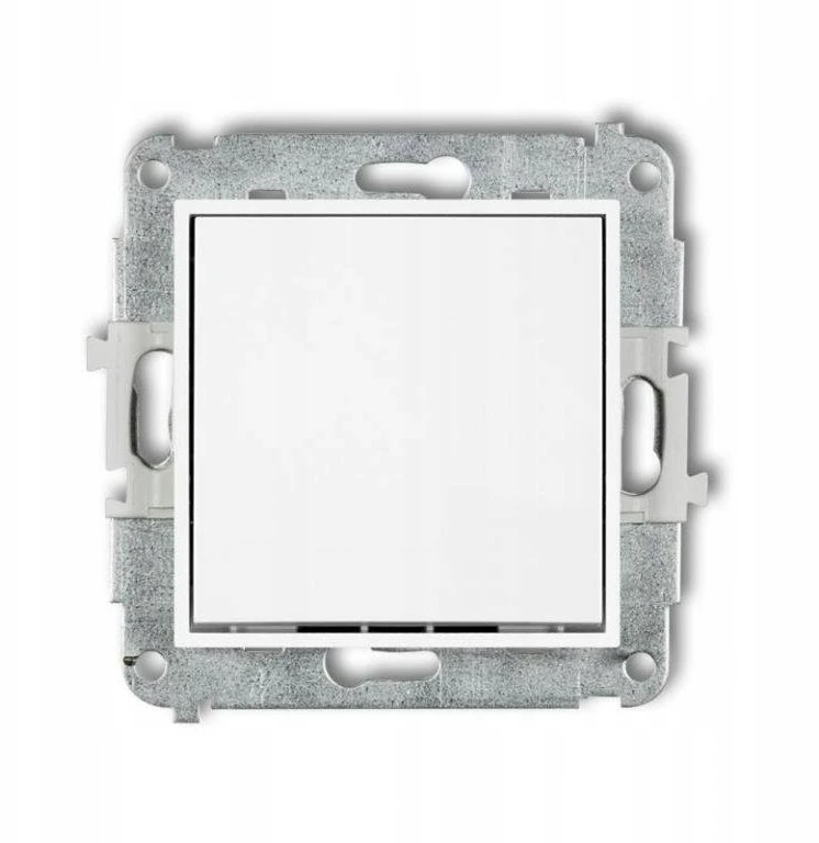 Karlik Elektrotechnik 25IWP-4.1 ICON Vienpolis normaliai atidaromas jungiklio mechanizmas (vienas mygtukas be piktogramos) matinė balta 25IWP-4.1