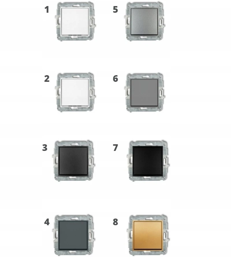 Karlik Elektrotechnik 12IWP-5 ICON Jungiklio mechanizmas, šviesus, matinė juoda 12IWP-5