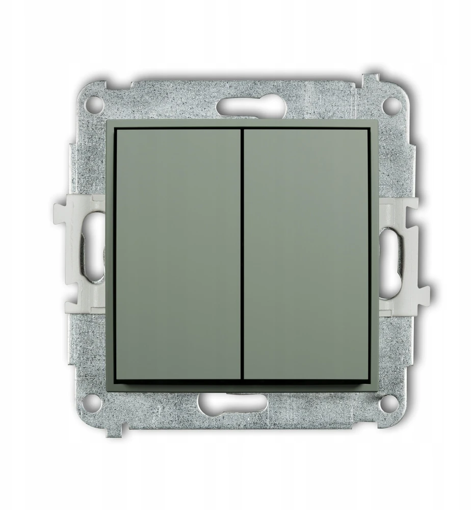 Karlik Elektrotechnik 61MWP-66.1 MINI Dvigubo kryžminio jungiklio mechanizmas (du klavišai be piktogramos) sage 61MWP-66.1
