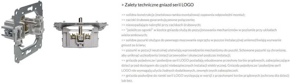 Karlik vieno logo lizdas 2P + Z grafitas (11LGP- 1z)
