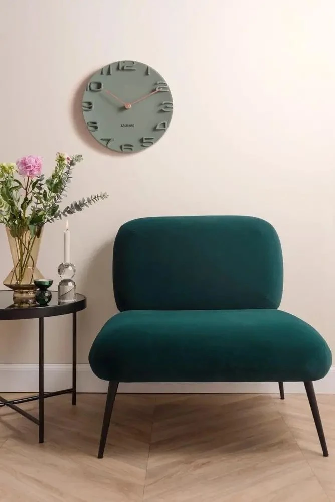 Karlsson EDGE sieninis laikrodis, Ø 42 cm