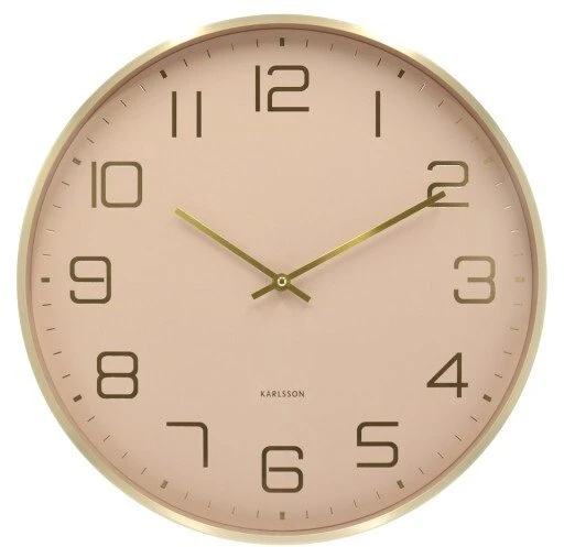 Karlsson ELEGANCE GLOW sieninis laikrodis, Ø 40 cm