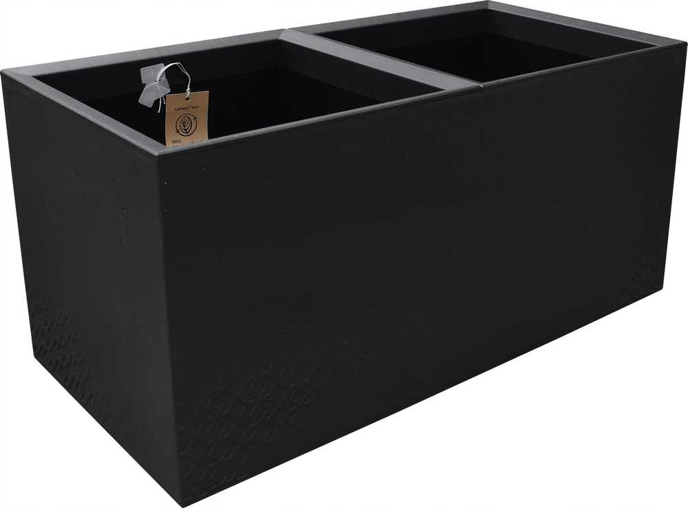 Lamela Gėlių stovas KARO 800x400x400 betonas ECO recycled - šviesiai pilkas betonas LA936-70 Lamela
