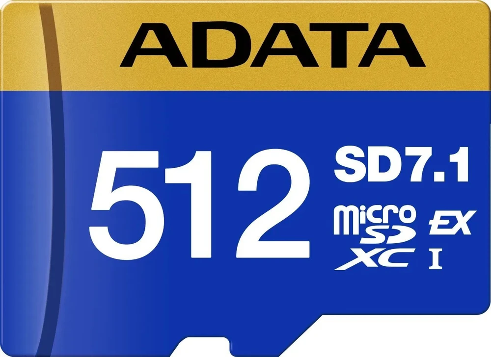 ADATA 512GB atminties kortelė su SD7.1 technologija