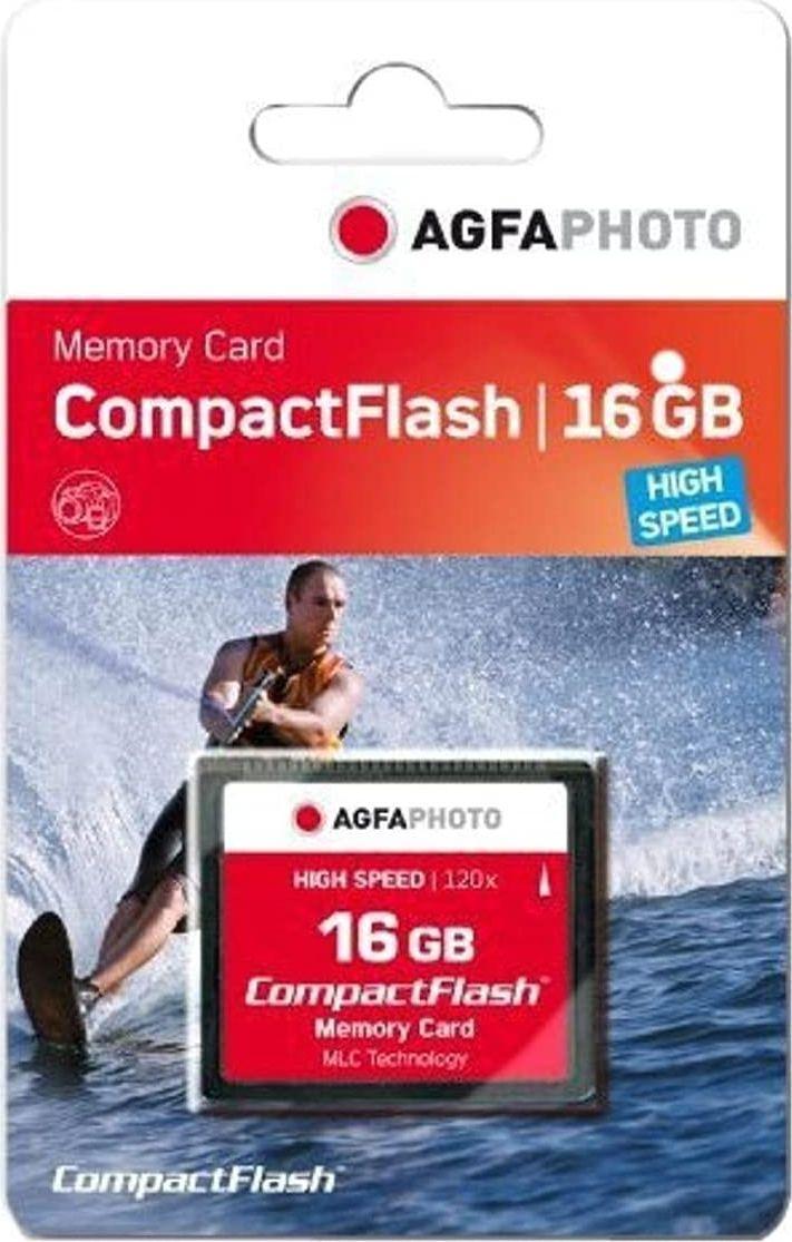 Atminties kortelė AgfaPhoto Compact Flash 16GB didelės spartos 300x MLC