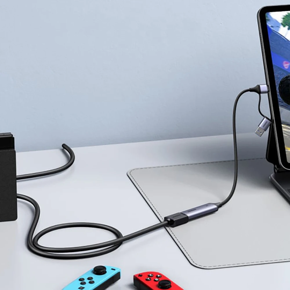 Ugreen Vaizdo įrašymo adapteris 2K@30Hz HDMI -> USB-A/USB-C