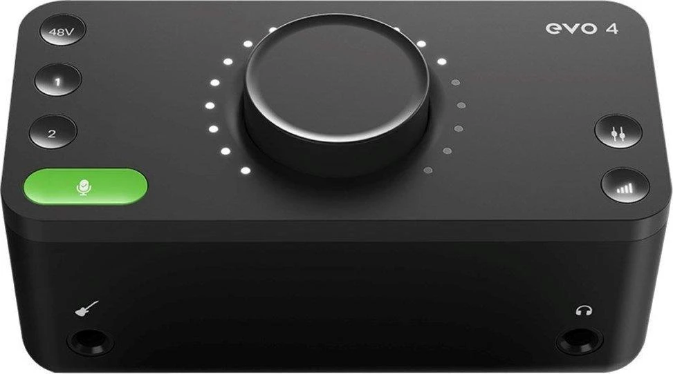 Garso korta Audient EVO audio interface