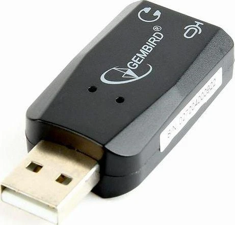 Gembird USB garso plokštė su jungtimis