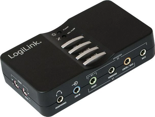 LogiLink Prisijungti | USB garso dėžutė 7.1 8 kanalų | UA0099
