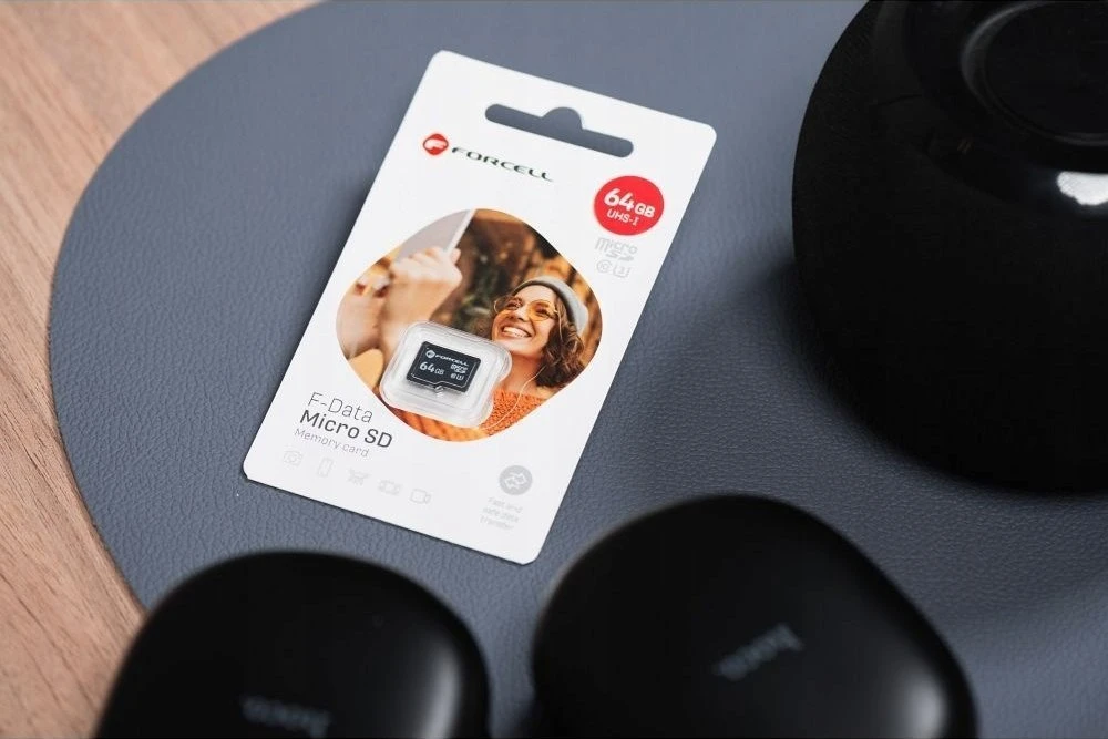 FORCELL F-DATA atminties kortelė 64GB UHS-I U3 10 klasė