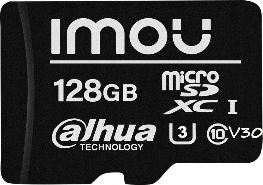 Atminties kortelė IMOU 128GB Micro SD (UHS-I, SDHC, 10/U3/V30, 95/38)