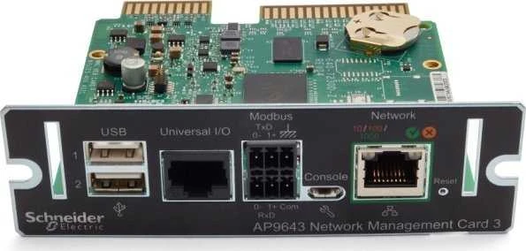 Karta jungiama į tinklą APC Management Card 3 (AP9643)