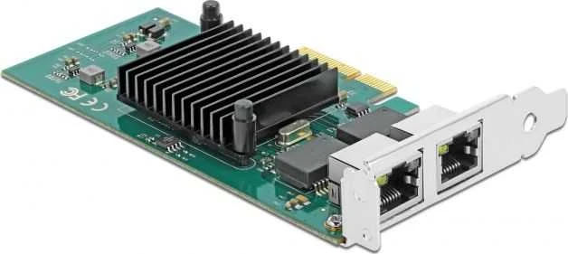 DeLOCK PCIe > 2 x Gigabit LAN, LAN-Adapteris