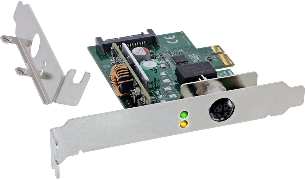 Karta jungiama į tinklą Delock InLine® Gigabit karta jungiama į tinklą M12 x-kodiert PCIe x1 2.1 PoE+