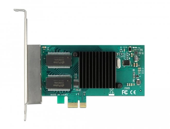 Delock PCIe tinklo plokštė su aušintuvu