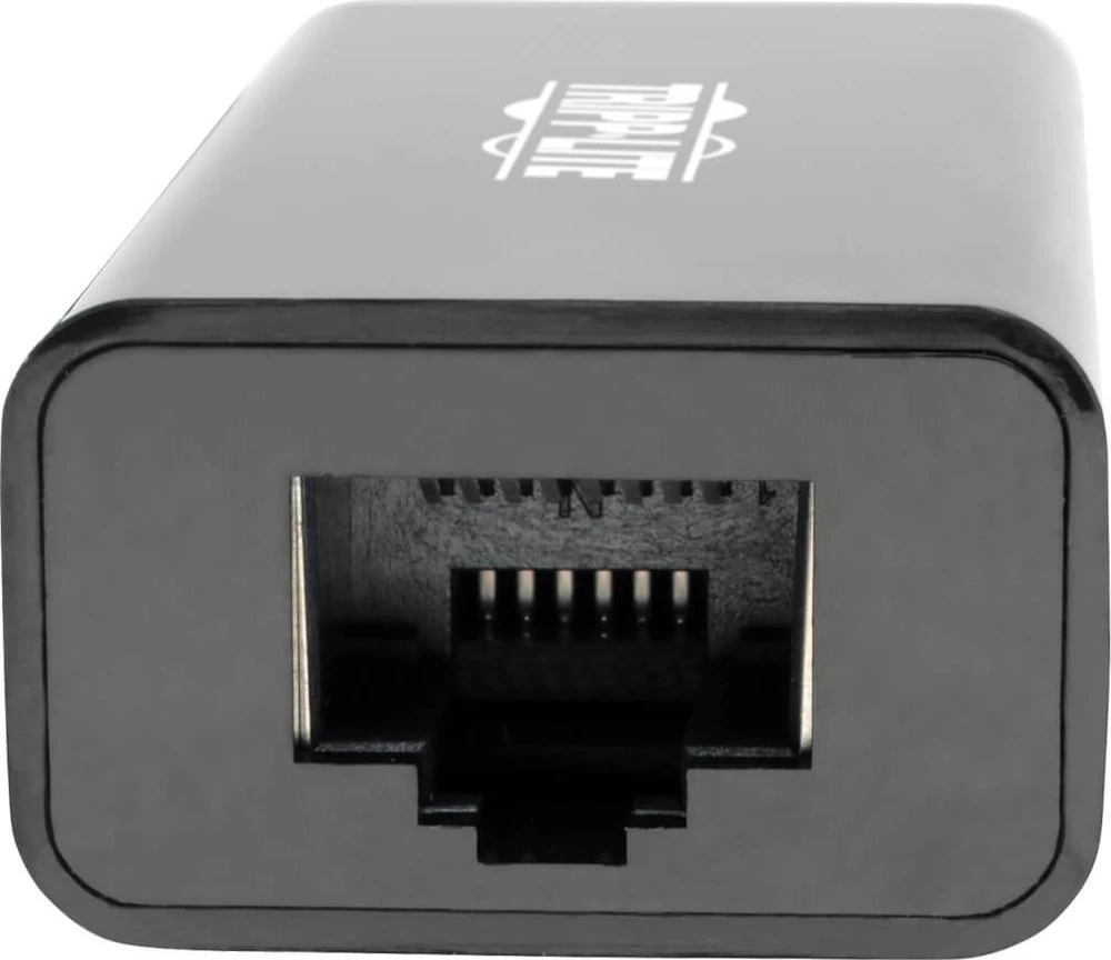Karta jungiama į tinklą Eaton Eaton Tripp Lite Series USB C to Gigabit Ethernet Adapteris USB Type C to Gbe 10/100/1000 - Netzwerkadapter - USB-C 3.1 - Gigabit Ethernet - Juodas