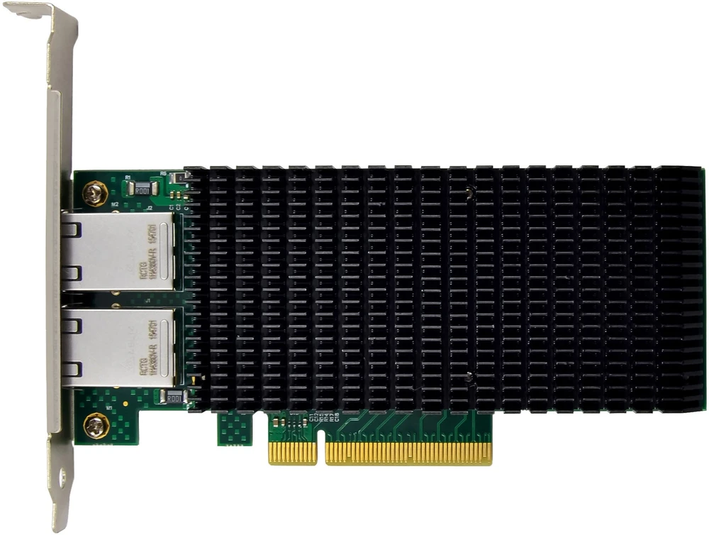 Karta jungiama į tinklą InLine ® Dual 10-Gigabit karta jungiama į tinklą 2x RJ45 10Gb/s PCIe x8
