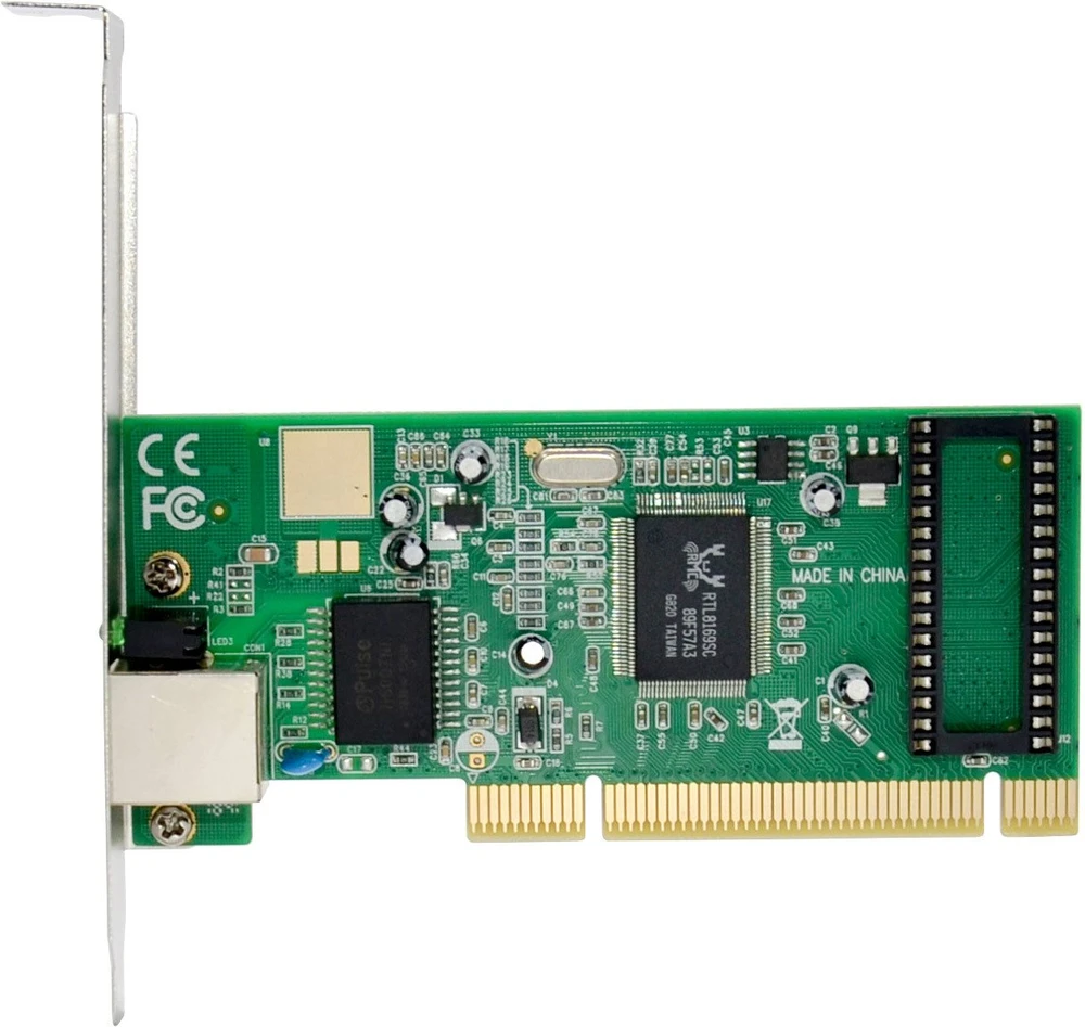 Karta jungiama į tinklą InLine ® Gigabit karta jungiama į tinklą 1Gb/s PCI