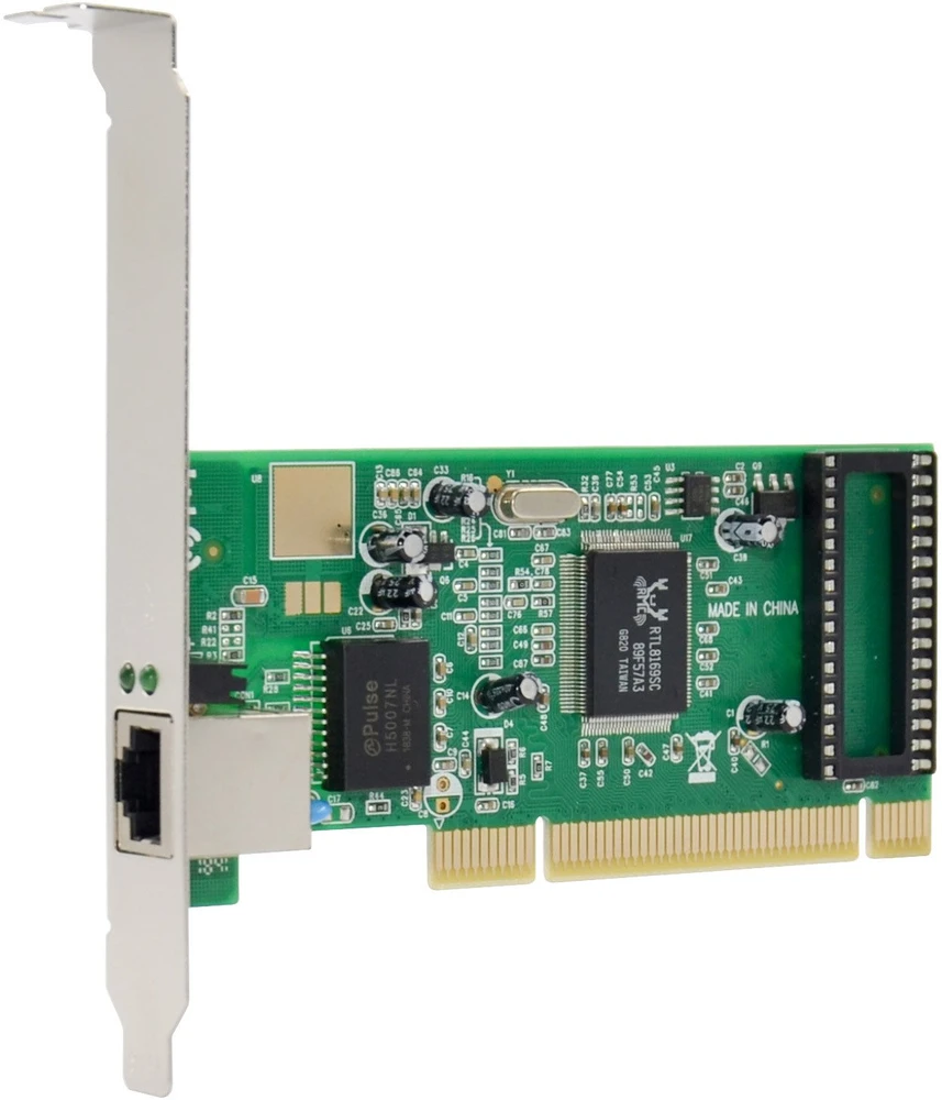 Karta jungiama į tinklą InLine ® Gigabit karta jungiama į tinklą 1Gb/s PCI