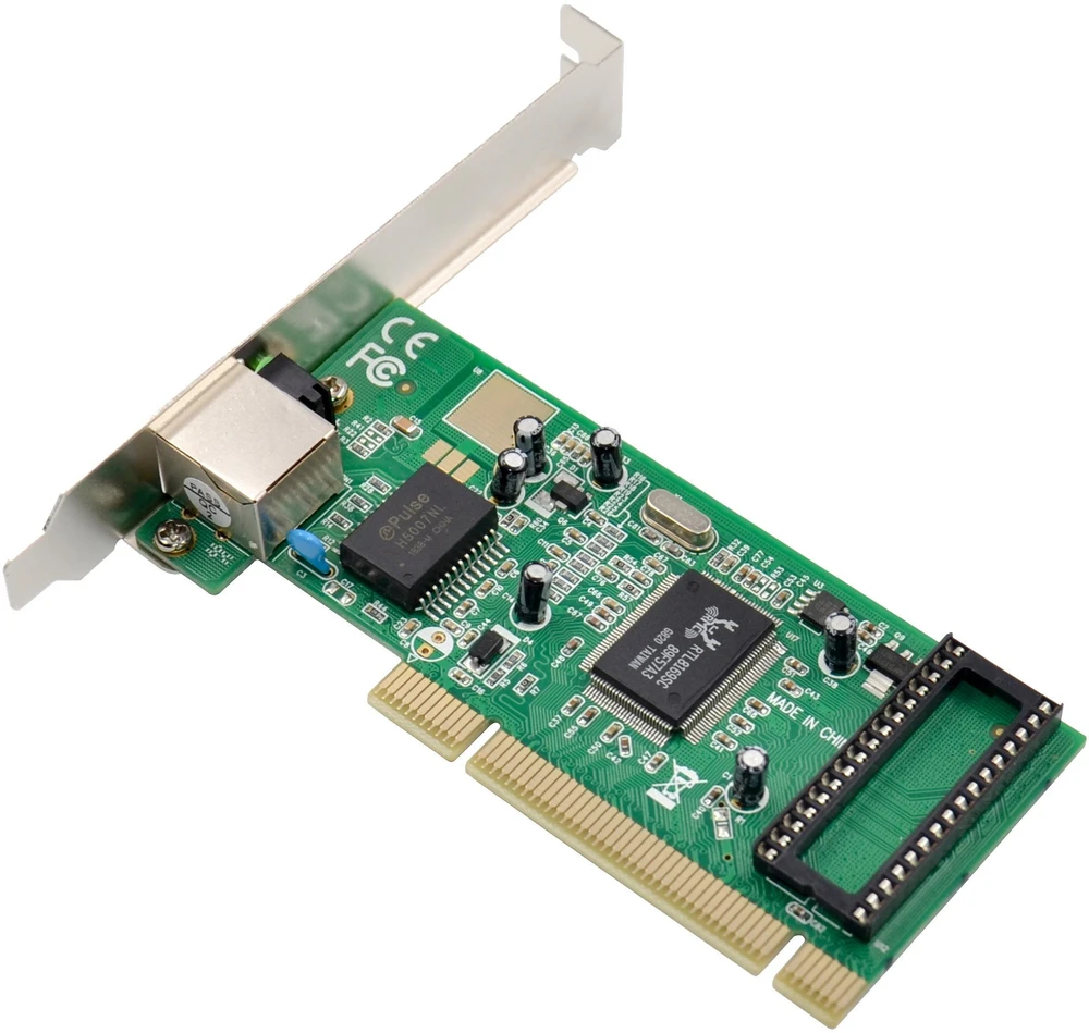 Karta jungiama į tinklą InLine ® Gigabit karta jungiama į tinklą 1Gb/s PCI