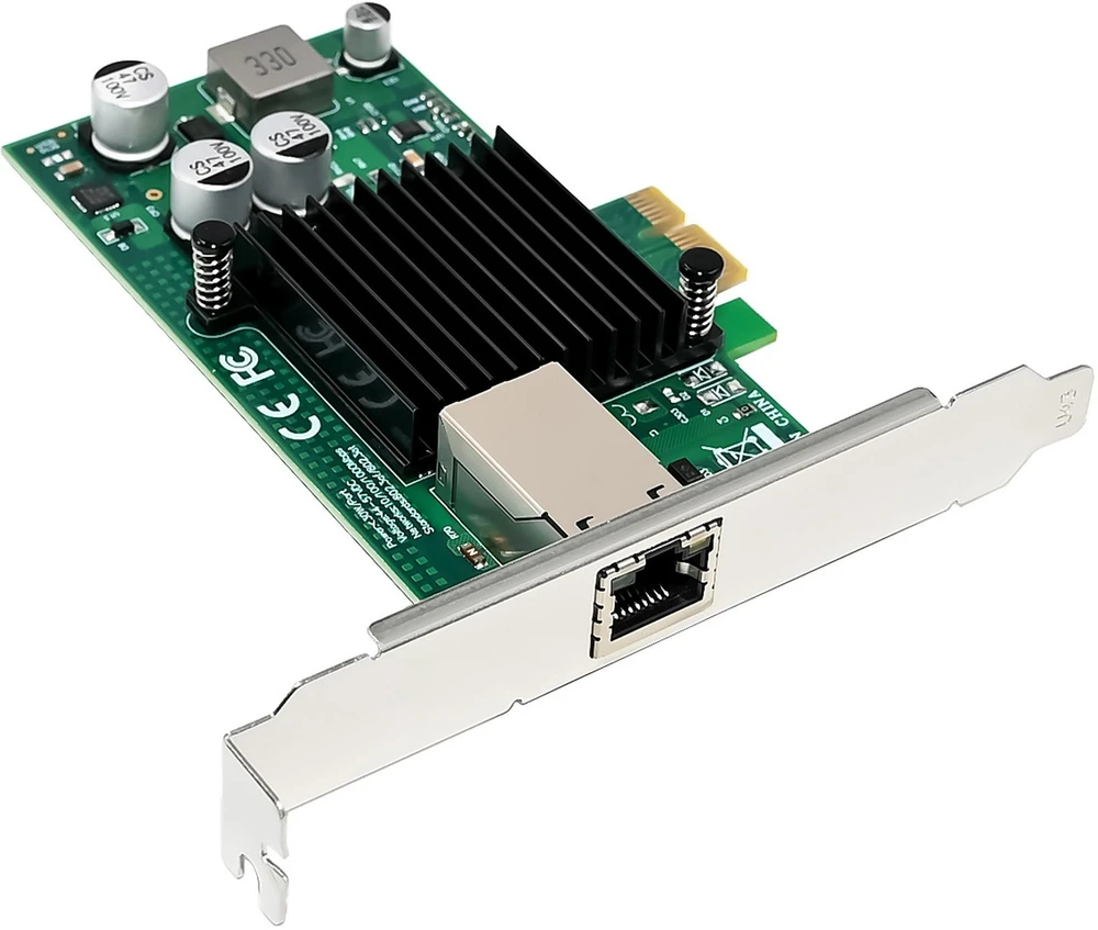 Karta jungiama į tinklą InLine ® Gigabit karta jungiama į tinklą, 1x RJ45 1 Gb/s, PCIe x1, PoE+