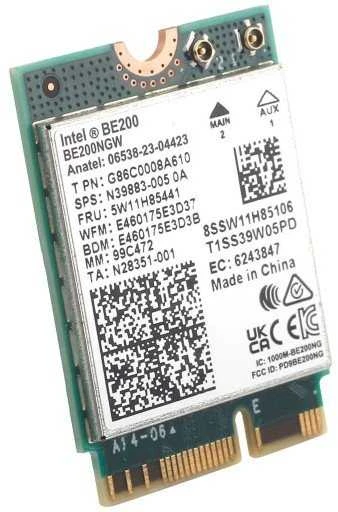 INTEL WI-FI 7 BE201 2230 2x2 BE+BT vPro