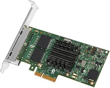 Intel I350-T2V2 tinklo kortelės viršutinė dalis