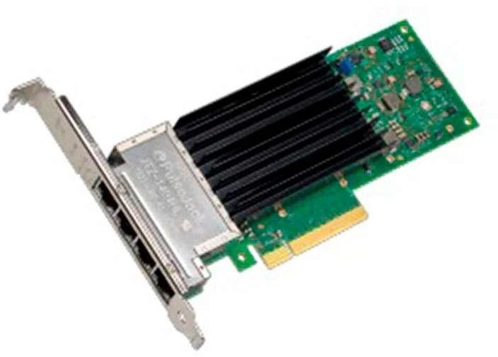 „Intel“ 10 GB 4 prievadų serverio adapteris X710-T4 (4xRJ45) LP urmu