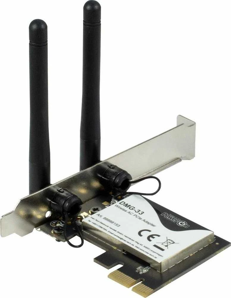 Tinklo kortelė Inter-Tech DMG- 33 (88888153)