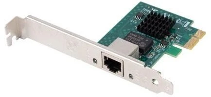 NETWORK CARD LANBERG PCI EXPRESS X1 1X RJ45 2.5GB LOW PROFILE BRACKET