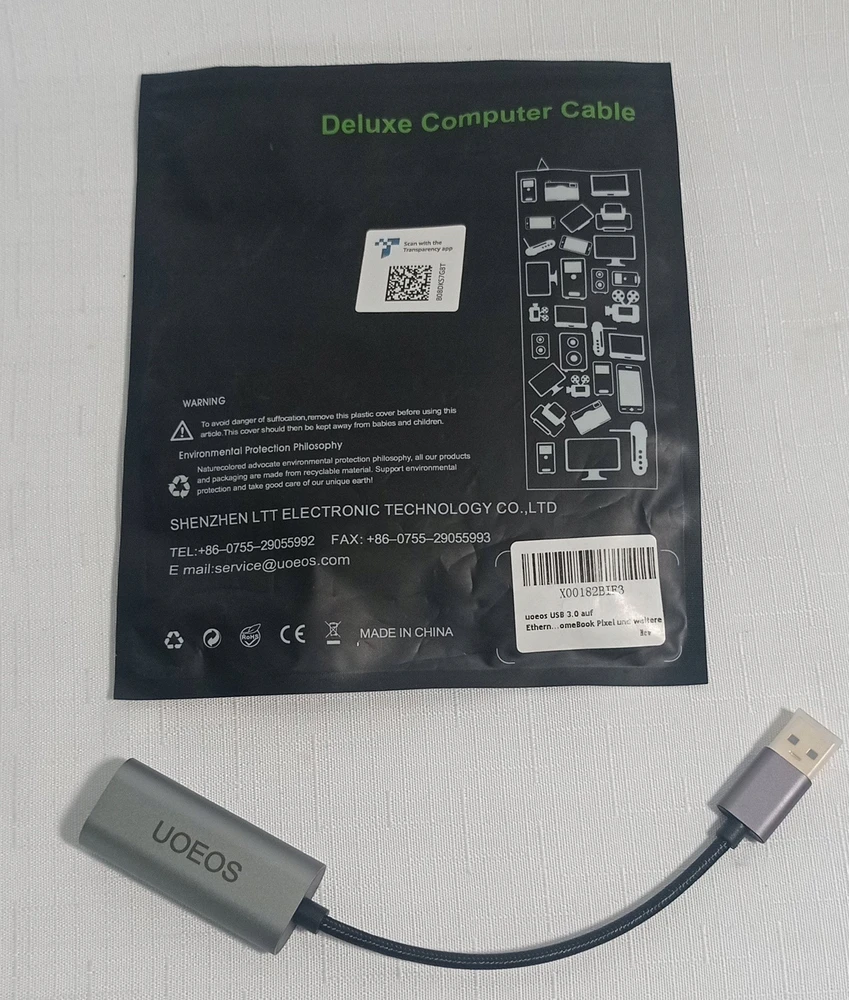 Ugreen Adapteris tinklo USB A 3.0 - RJ45 2.5G Gigabit