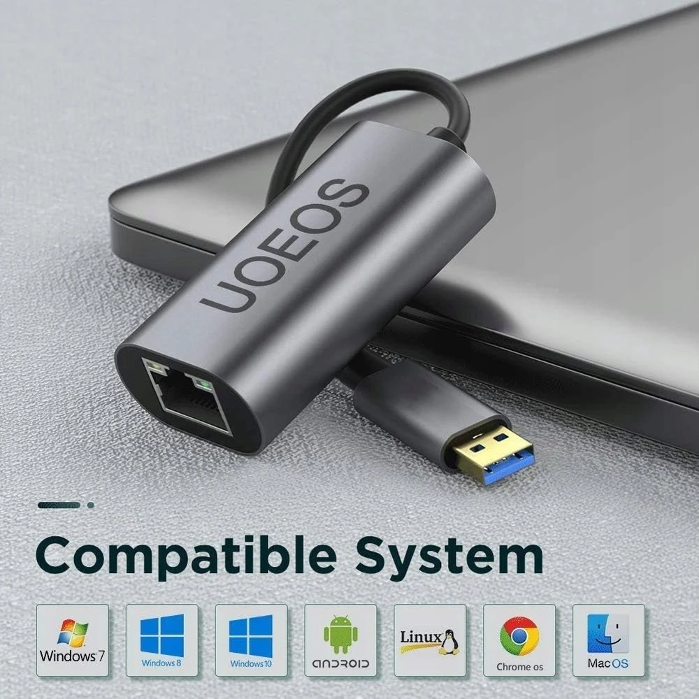 Ugreen Adapteris tinklo USB A 3.0 - RJ45 2.5G Gigabit
